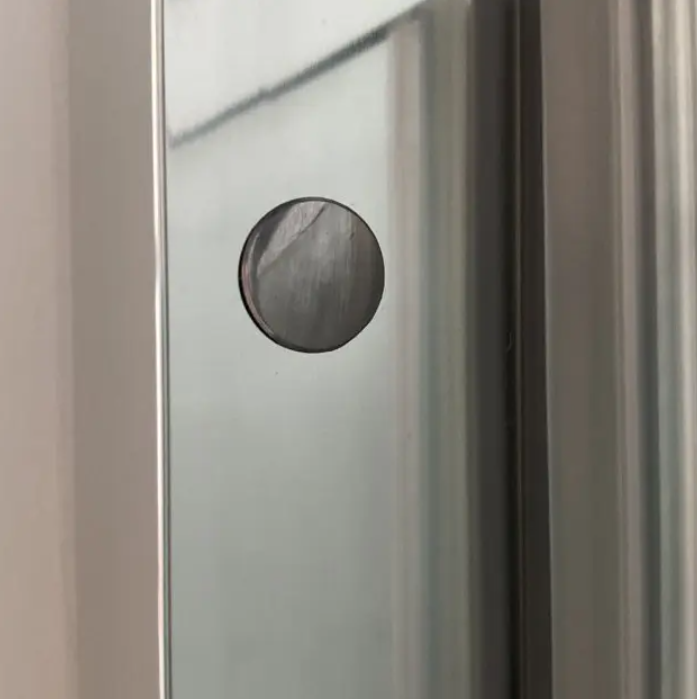 Impey Coram Optima 6 6mm Plain Glass 1100mm Wide Sliding Shower Door Chrome (O6SL11CUC)