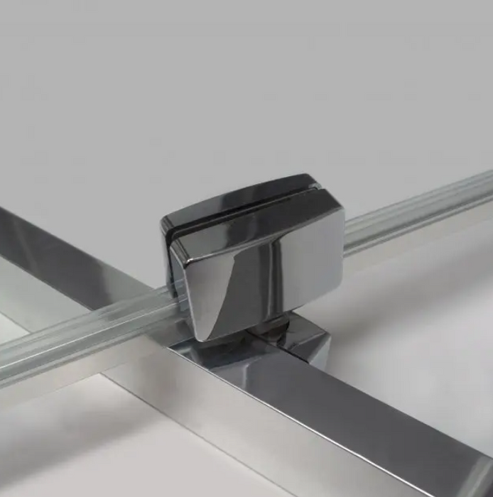Impey Coram Premier 8 8mm Plain Glass 900mm Wide Pivot Shower Door Chrome (P8PI90CUC)