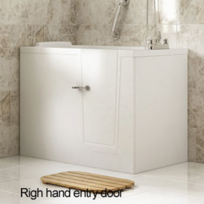 AKW Blakemere Deep Soaker Walk In Bath 1210x650mm RH (11-BLARH)