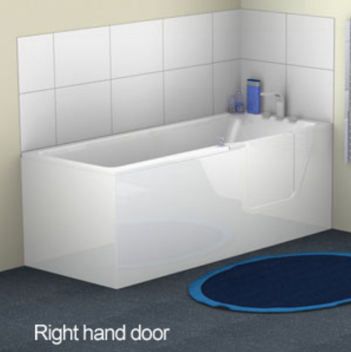 AKW Oulton Standard Walk In Bath 1700x700mm Right Hand (11-OULRH)