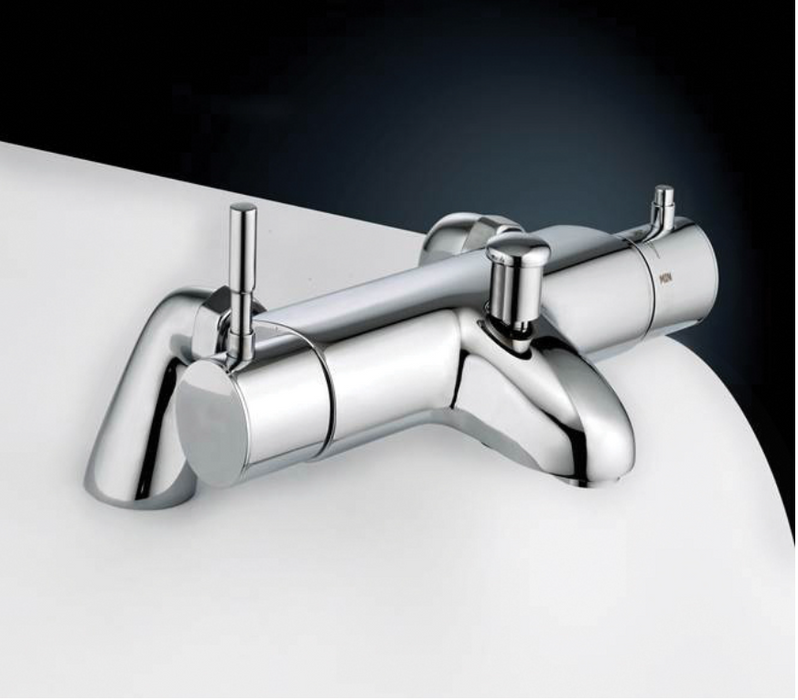 AKW Civetta Thermostatic Bath Shower Mixer (23389)