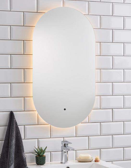 Kartell K-VIT Lola 500x900mm LED Mirror-Chrome (LO5090)
