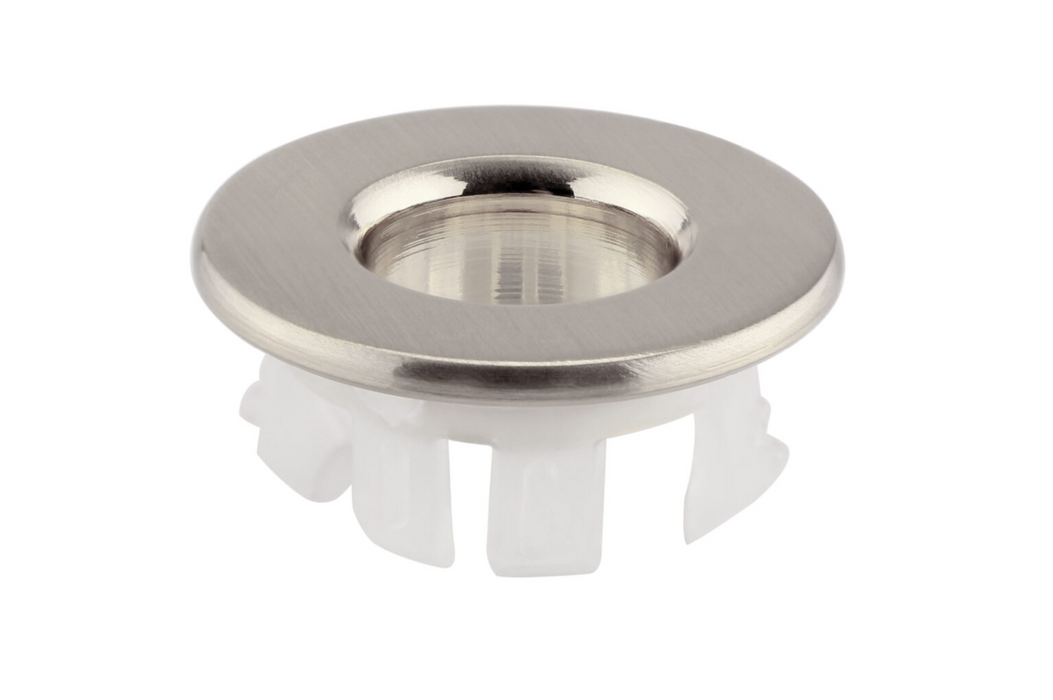 Kartell K-VIT Basin Overflow Cover Brushed Nickel (BOC01BN)