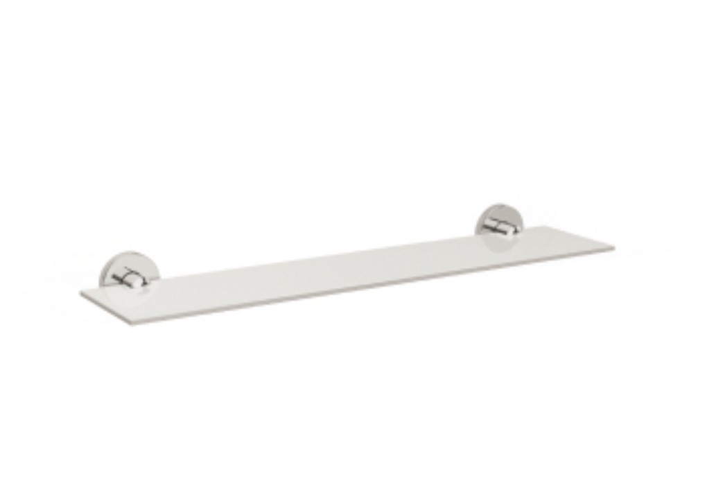 AKW Glass Shelf 600mm - Stainless Steel 6mm TSG (03SS-SH600)