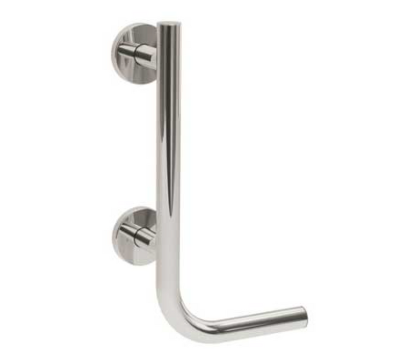 AKW Grab Toilet Roll Holder - Left Hand - Stainless Steel (03SS-TRL)