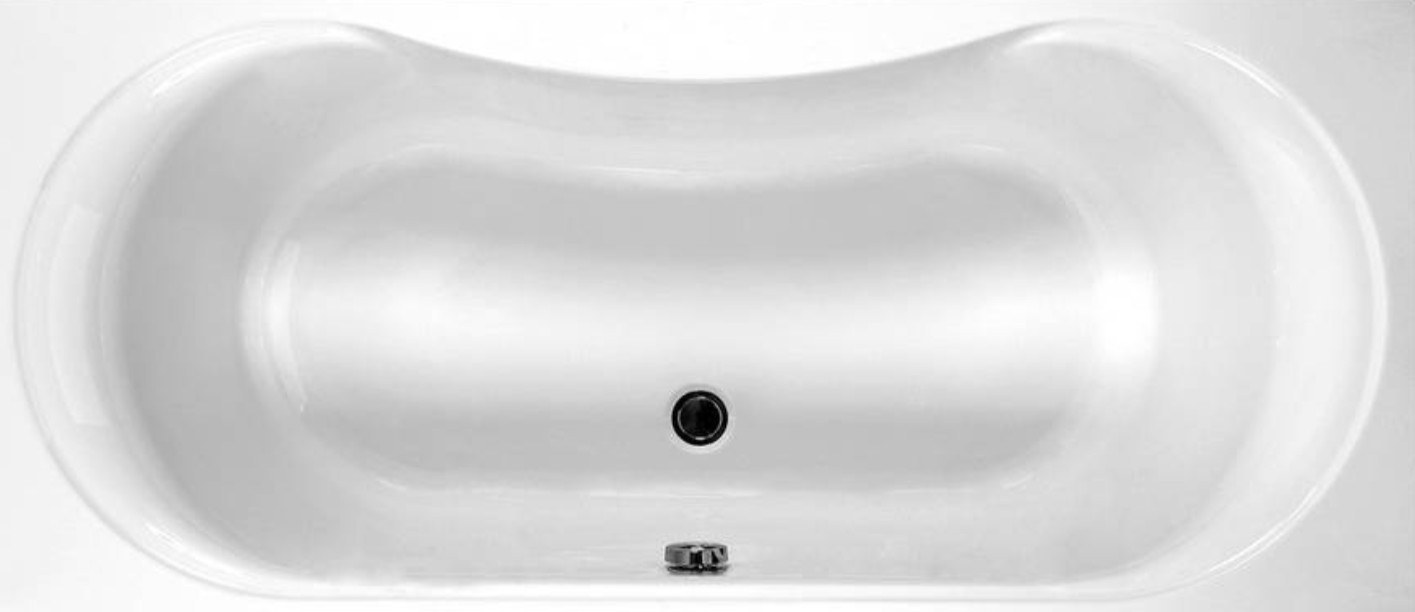 Kartell K-VIT Ark Duo Double Ended Bath with Legs 1800mm x 800mm (ARK1880DUO)