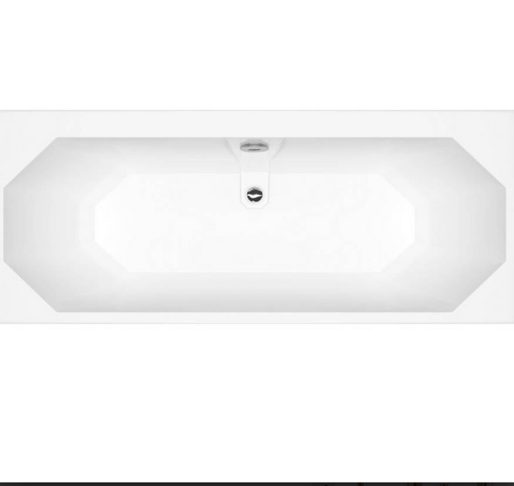 Kartell K-VIT Astlea Duo 1700x750 Bath with Legs (AST1775DUO)