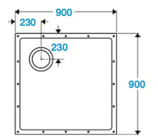 Contour ShowerDec Wetroom Shower Floor Former (All Sizes)