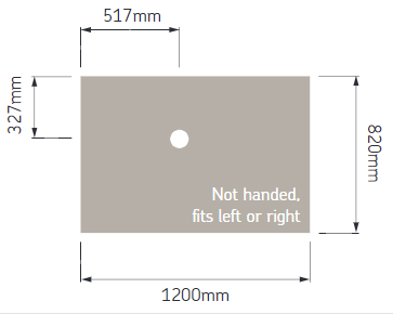 AKW Low Profile Shower Tray (All Sizes)