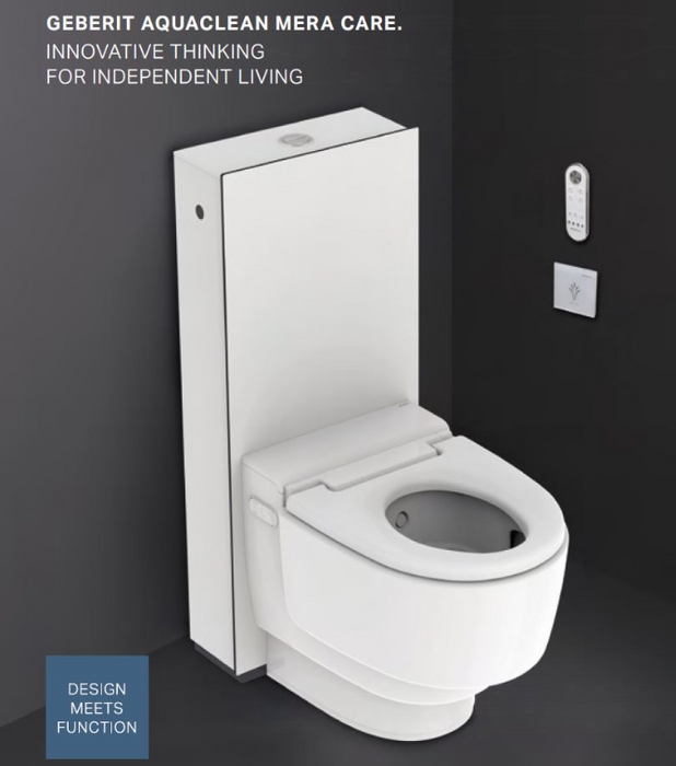 Geberit AquaClean Mera Floor Standing Care Wash & Dry Toilet (23864)