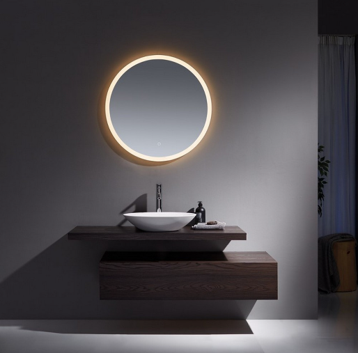 Kartell K-VIT Burleigh Rounded 3 Tone LED Mirror 600 x 600mm (BUW60)