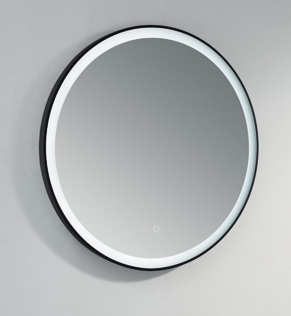 Kartell K-VIT Nero Round 600mm LED Mirror (MIR011)