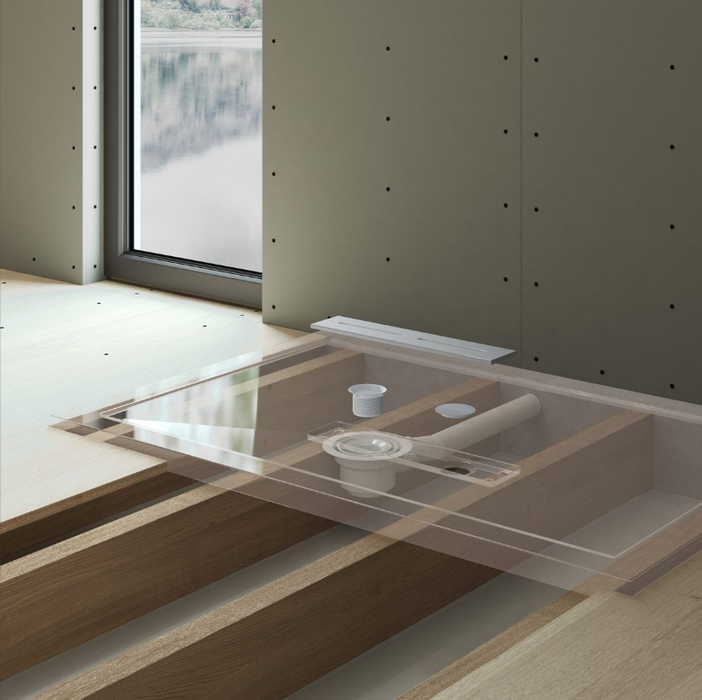 Kudos Connect2 Slip-Resistant Square Shower Tray 800x800mm (C2T80SR)