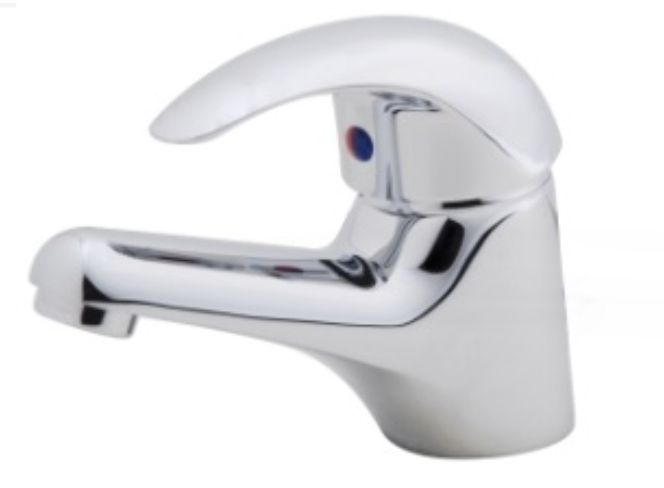 AKW Denova Mono Wash Basin Mixer Tap Including Clicker Waste (23316)