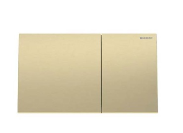 Geberit Aspire Sigma70 Dual Flush Plate Brushed Brass 115.622.QF.1