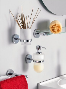 Inda Forum Liquid Soap Dispenser 7x17hx13cm (A36120CR21)
