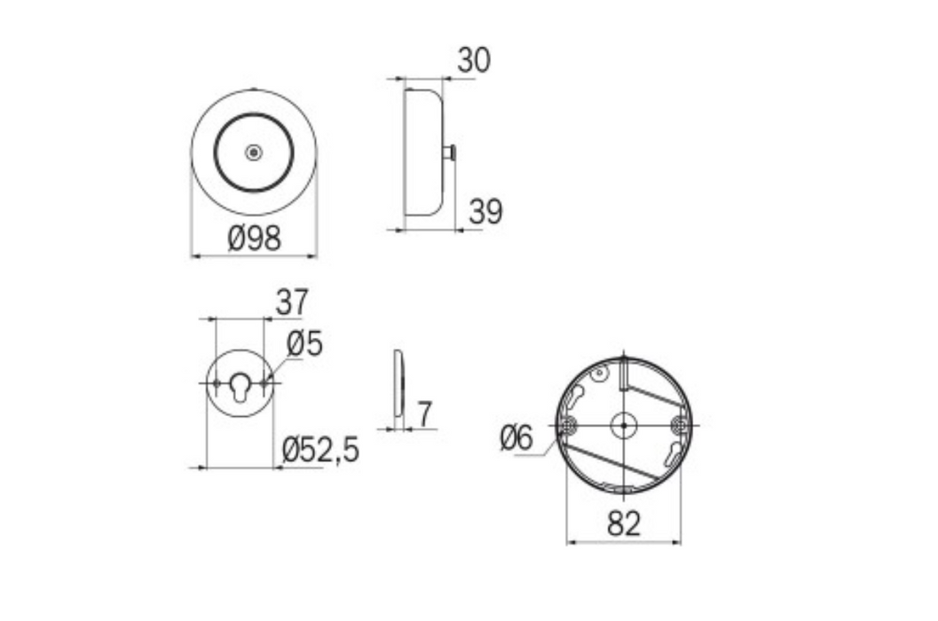 Inda Hotellerie Retractable Clothes Line 4-200x10dia cm - Chrome (A04660CR)