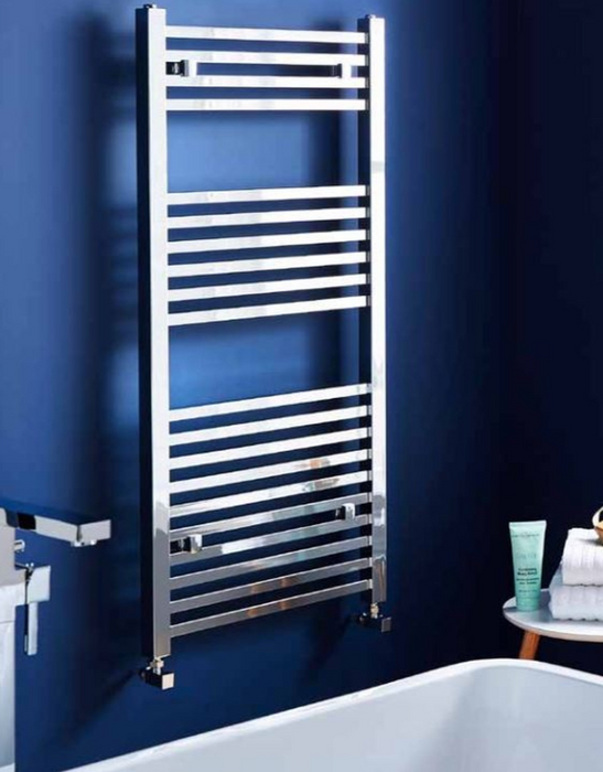 Kartell K-VIT Square Angled Valve (pair) Chrome (CUBE-ANG)