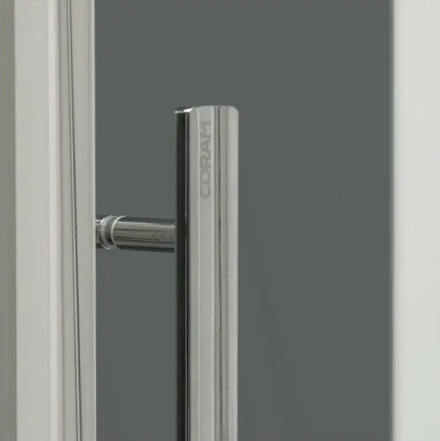 Impey Coram Optima 6 1000mm Wide Pivot Shower Door Chrome Clear Glass (O6PI10CUC)
