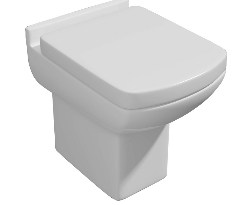 Kartell K-VIT Pure Back to Wall WC Pan-Gloss White (POT266PU)