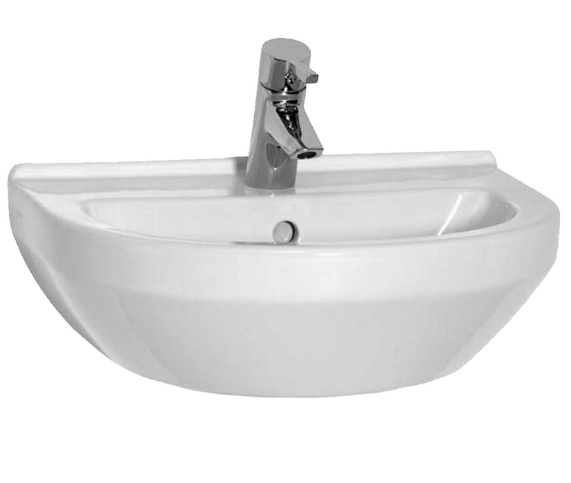 Kartell K-VIT Style 55cm Round Basin-White Gloss (POT990ST)