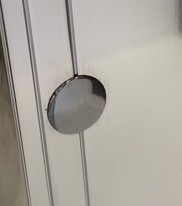 Impey Coram Premier 8 8mm Plain Glass 1200mm Wide Sliding Shower Door Chrome  (P8SL12CUC)