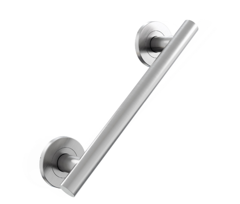 AKW 1200 Series Satin Grab Rail Stainless Steel and Black (All Sizes)