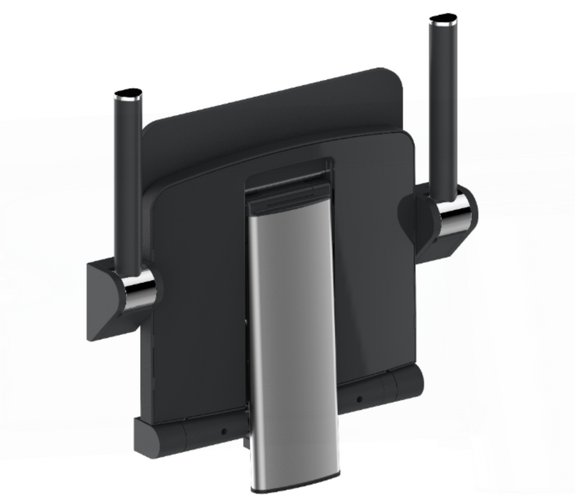 AKW Onyx Seat Back And Arms only -Black (02820BK-LS)