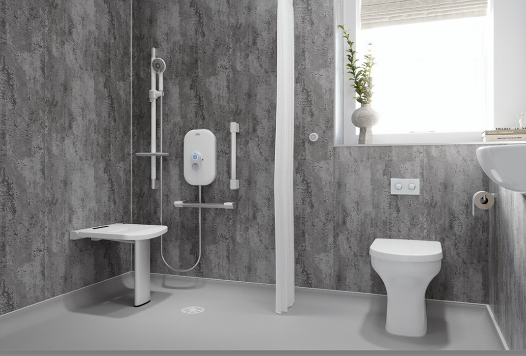 AKW Alveo PVC Wall Panels 600mm x 2500mm and 1000mm x 2500mm  - Various Colours