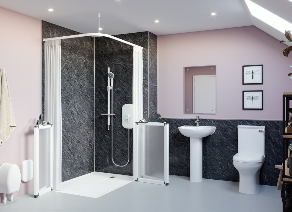 AKW Alveo PVC Wall Panels 600mm x 2500mm and 1000mm x 2500mm  - Various Colours