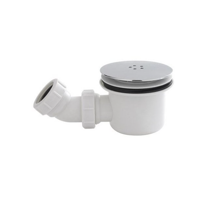 Kartell K-VIT 1000 x 800mm Offset Quadrant Low Profile Shower Tray-Right or Left Hand (UNQR1008)(UNQL1008)