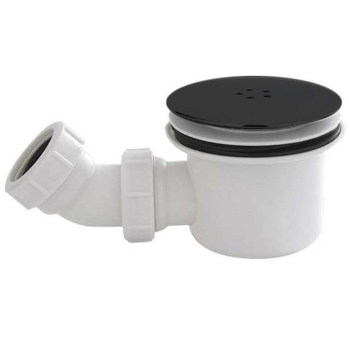 Kartell K-VIT 1000 x 800mm Offset Quadrant Low Profile Shower Tray-Right or Left Hand (UNQR1008)(UNQL1008)