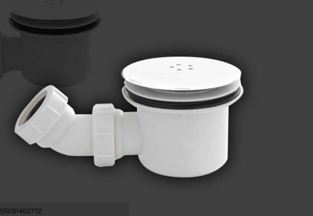 Kartell K-VIT 900 x 760mm Offset Quadrant Low Profile Shower Tray – Right or Left Hand (UNQR0976)(UNQL0976)