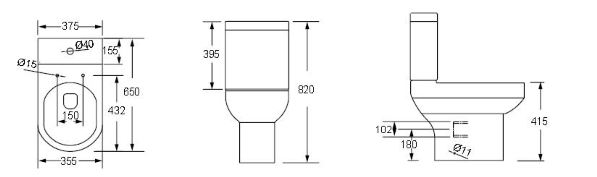 Kartell K-VIT Bijoux Cistern- White Gloss (BJX-CIS)