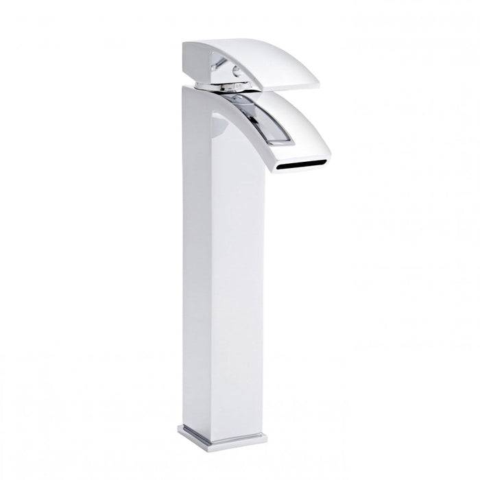 Kartell K-VIT Flair Hi Rise Mono Basin Mixer Chrome(TAP005FLJ)