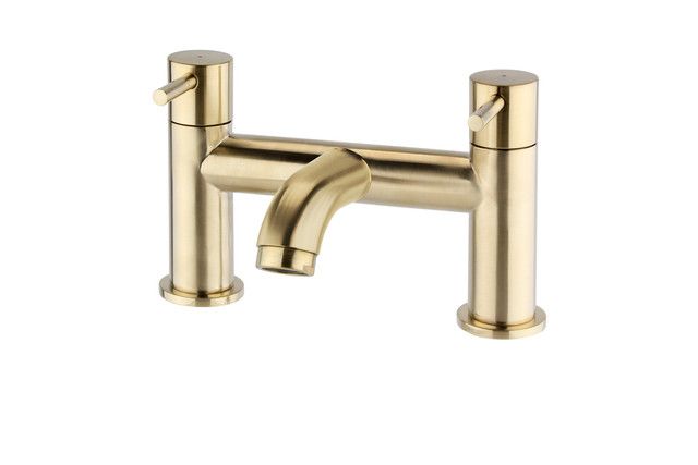Kartell K-VIT Ottone Bath Filler Brushed Brass (TAP141OT)