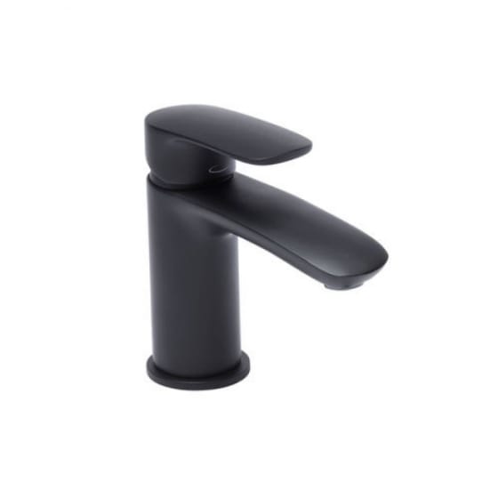 Tavistock Avid Basin Mixer With Click Waste - Black (TAV1103)