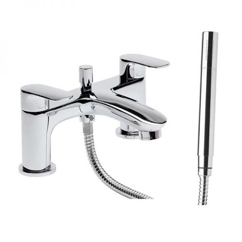 Tavistock Avid Deck Mounted Bath Shower Mixer - Chrome (TAV42)