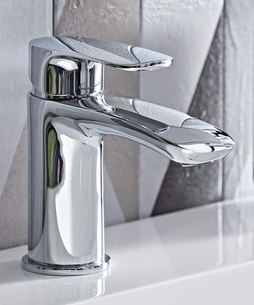 Tavistock Avid Mini Basin Mixer With Click Waste - Chrome (TAV61)