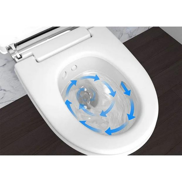 Geberit AquaClean Mera Comfort Rimless Wall Hung Wash & Dry Toilet - White (146210111)
