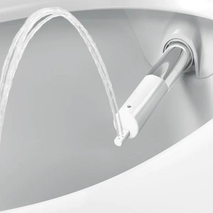 Geberit AquaClean Sela Rimless Wall Hung Wash & Dry Toilet - White Alpine Hinge (146220111)