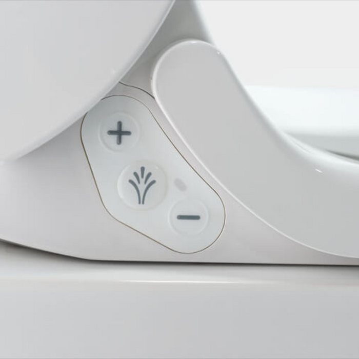 Geberit AquaClean Tuma Comfort Floorstanding Toilet - White Glass Back Plate (146310SI1)