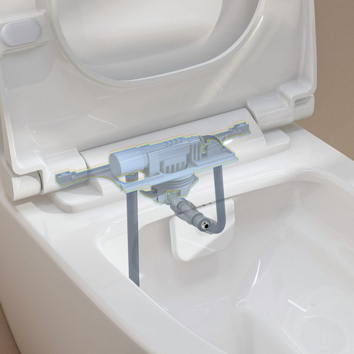Vitra M Line Aquacare  Rimless Wall Hung Toilet with Bidet Function (76720036203)