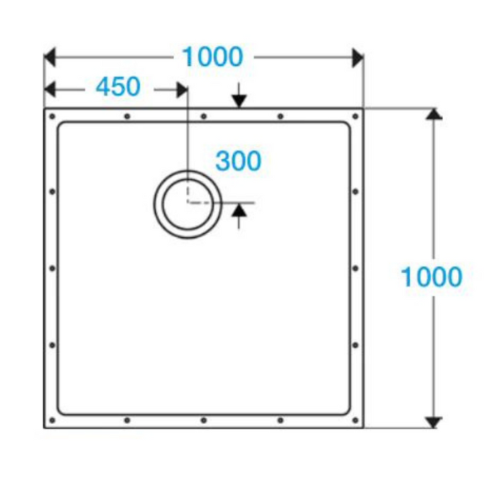 Contour ShowerDec Wetroom Shower Floor Former (All Sizes)