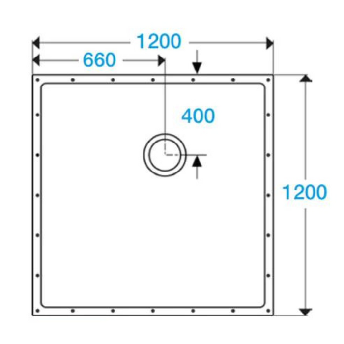 Contour ShowerDec Wetroom Shower Floor Former (All Sizes)
