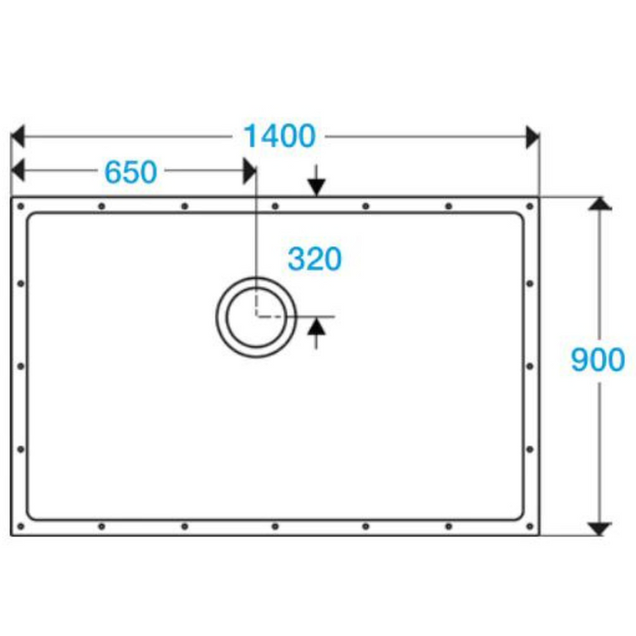 Contour ShowerDec Wetroom Shower Floor Former (All Sizes)