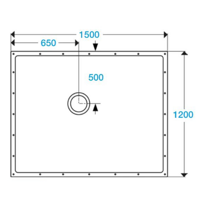 Contour ShowerDec Wetroom Shower Floor Former (All Sizes)