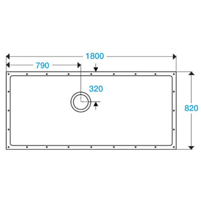 Contour ShowerDec Wetroom Shower Floor Former (All Sizes)