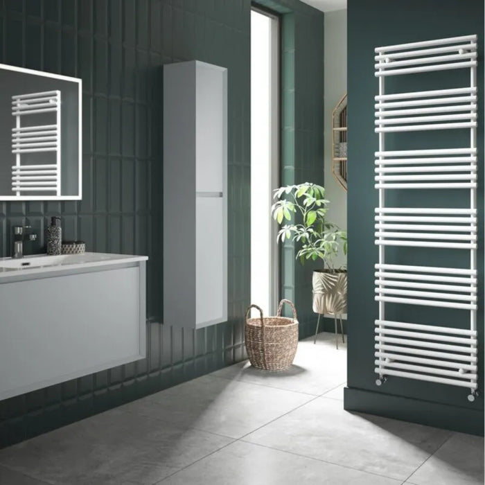 Redroom TT Lux Quartz White Heated Towel Rail 1035x496mm (TTL10005005521)