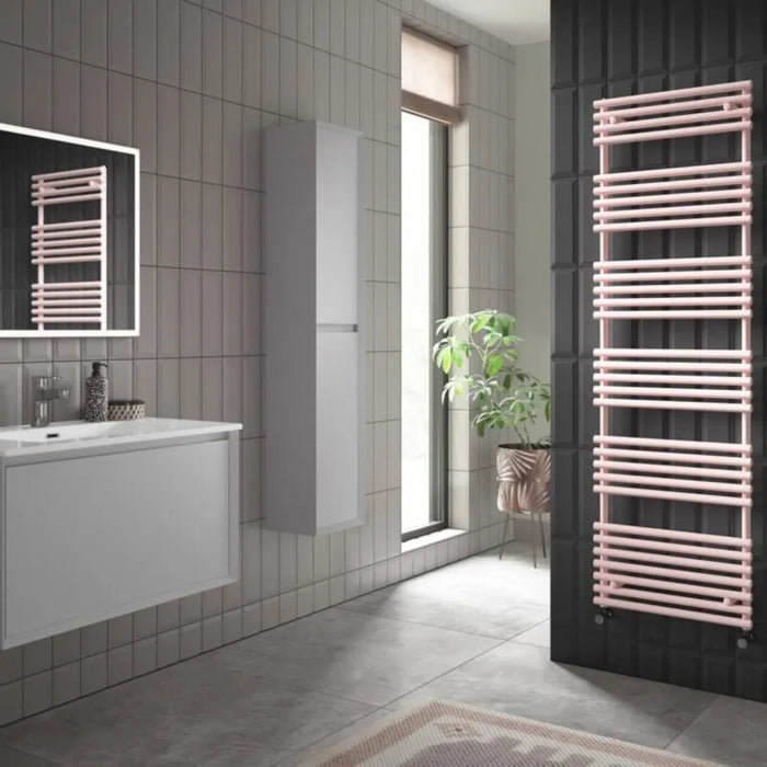 Redroom TT Lux Blush Pink Heated Towel Rail 1355x496mm (TTL14005005168)